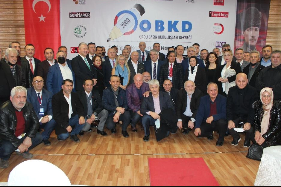 Ordu Basın Kuruluşları Başkanlığına Uzunyurt Yeniden Seçildi